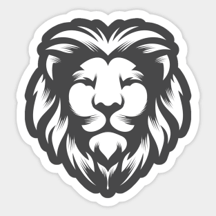 Lion king head Sticker